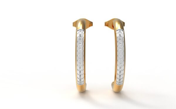 Semi-circle Earrings - Image 2