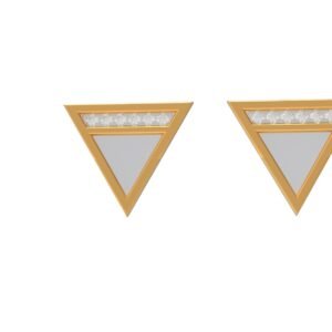 Funky Triangle Earrings