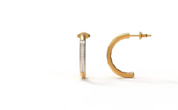 Semi-circle Earrings - Image 3