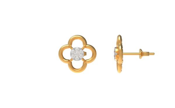 Four-petals Earrings - Image 3