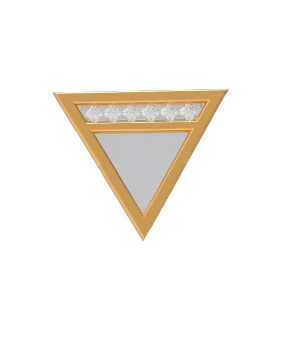 Funky Triangle Earrings - Image 4