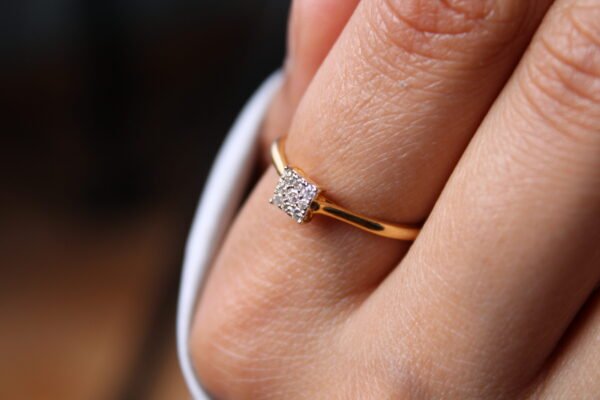 Square Shine Ring